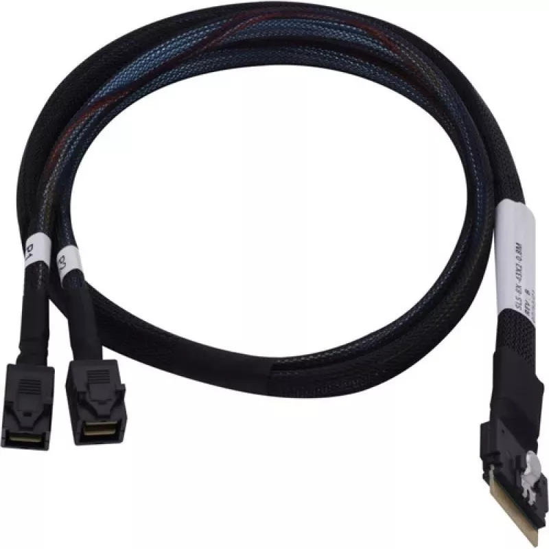 Cabo SAS Microchip Technology 2304900-R 0,8m SlimSAS MiniSAS HD