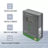 Qoltec, controlador de carga solar MPPT com sensor de temperatura 20A 12V/24V visor LCD 2 X USB