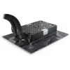 Bloco de água Alphacool 13498 acetal cobre preto prateado 75,5 x 118,5 x 20,5 mm