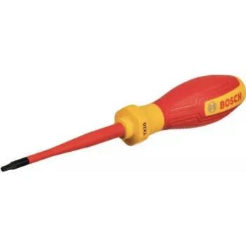Chave de Fendas VDE Bosch TX10 x 75 Professional vermelho/amarelo (1600A02NC5)