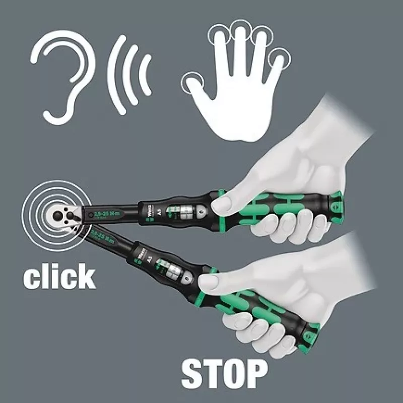 Chave dinamométrica CLICK-TORQUE C 1, 1/2'', 10-50NM