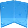 MediaRange BOX39-50 caixa Blu-ray para 1 disco, azul, transparente, embalagem de 50