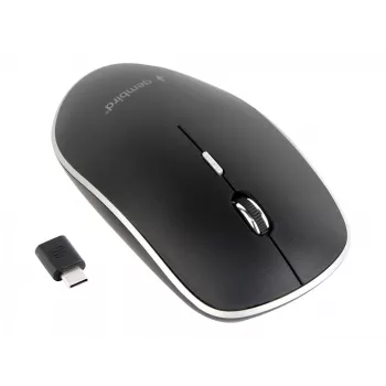Rato ótico sem fios com recetor USB-C