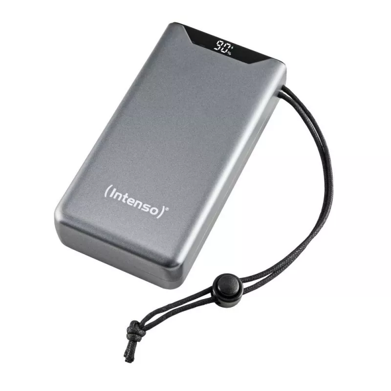 Powerbank INTENSO 7332054 — 20000 mAh, PD 3.0 & QC 3.0, 20 W, USB-A + USB-C, cinzento