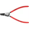 Conjunto de alicates para anéis de segurança Knipex 4 peças em estojo enrolável 19-60mm
