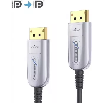 PureLink FX-I260-010 série FiberX - cabo de fibra ótica AOC DisplayPort 2.0 8K, 10 m (FX-I260-010)