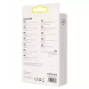 Cabo Baseus Crystal Shine USB para Lightning, 2,4 A, 1,2 m (preto)