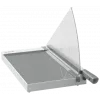 Cortador de papel Leitz Precision Home Office A3, 10 folhas, grampo manual, aço inoxidável, A3, 80 g/m², aço