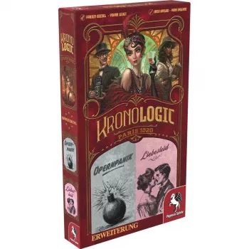 Kronologic - Paris1920: Liebesleid & Opernpanik, expansão de jogo de tabuleiro