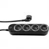 Régua de tomadas Shelly Plug & Play PS4 Gen4 — 4 tomadas, 12 A por tomada