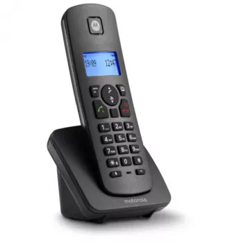 Motorola C4201 Telefone analógico/DECT com identificação de chamadas Preto
