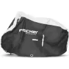 Cobertura de garagem para bicicletas FISCHER Premium 2000×1100 mm, material bicolor impermeável