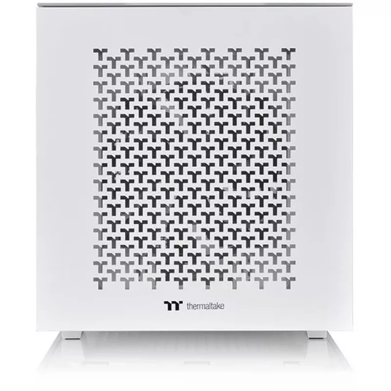 Caixa de PC Thermaltake Divider 200 TG Air Snow Micro Tower branco