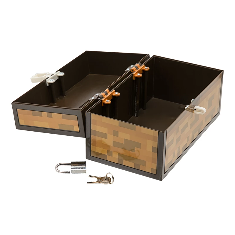 Mealheiro Paladone design Baú Minecraft PP13601MCF para crianças e fãs