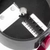 Picadora manual JATA HMAQ4508 preto rosa lâmina de aço inoxidável