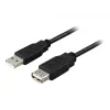 Cabo de extensão USB GOOBAY 93600 — USB A para USB A, USB 2.0, 3 m, preto