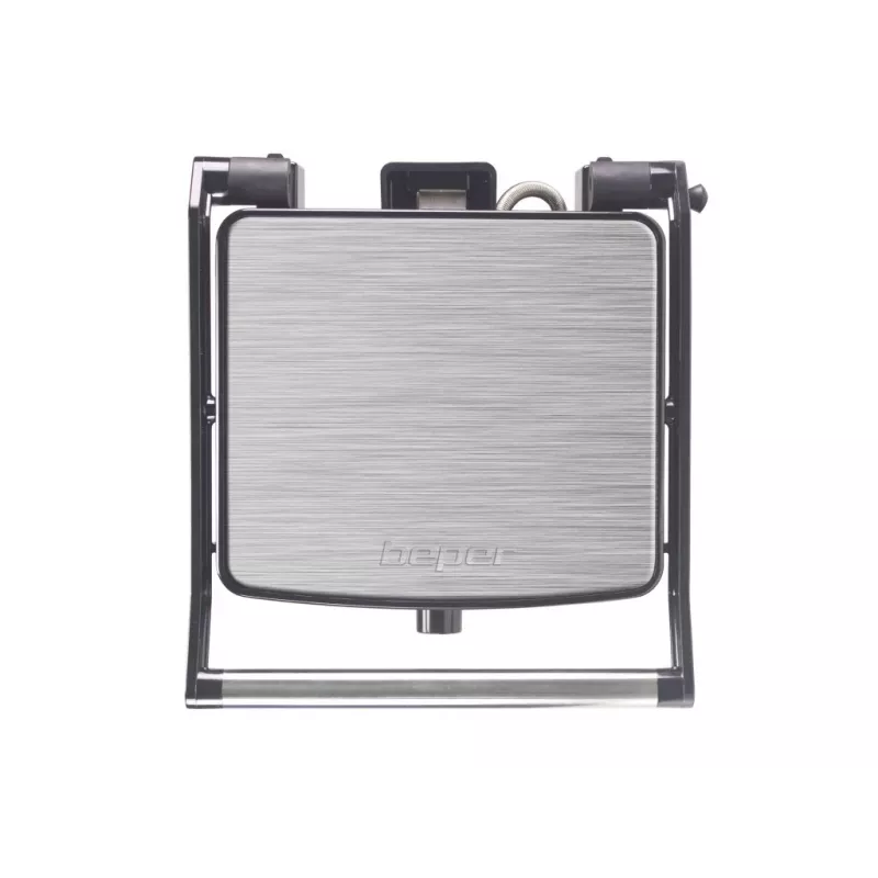 Torradeira elétrica Beper P101TOS502 — torradeira de 2 fatias em aço inoxidável, design compacto