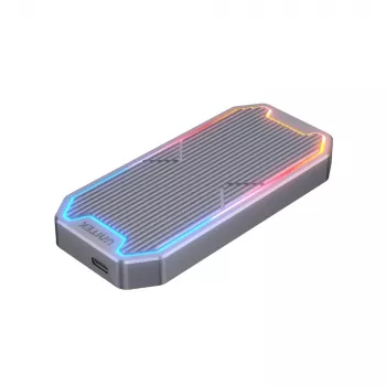Caixa para SSD UNITEK SolidForce Spectrum cinzento M.2