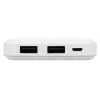 Blow PB10A power bank 10000 mAh, 2x USB (1A + 2,1A), entrada micro USB, Li-Po, branco