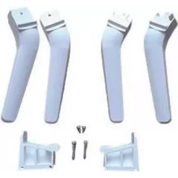 Pés de suporte Bosch Thermotechnik 7738336973 para convector – pés de montagem de substituição