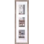 Walther Fiorito EF315VN moldura individual, 3x10x15, MDF, nogueira, com passe-partout, antirreflexo