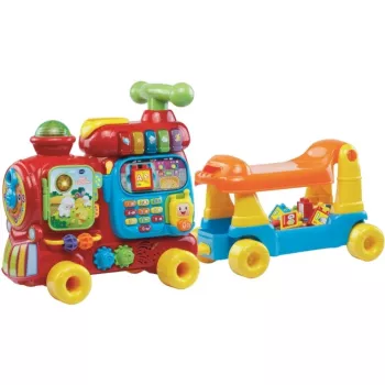 VTech Baby ABC - Comboio, 1 mês(es), 4 rodas, multicolor, 3,55 kg