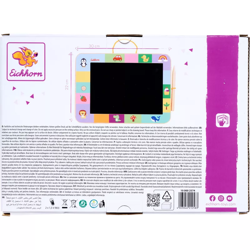 Quadro de desenho LCD, jogo de destreza