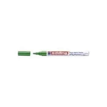Marcador Edding 751 verde 10 unid.