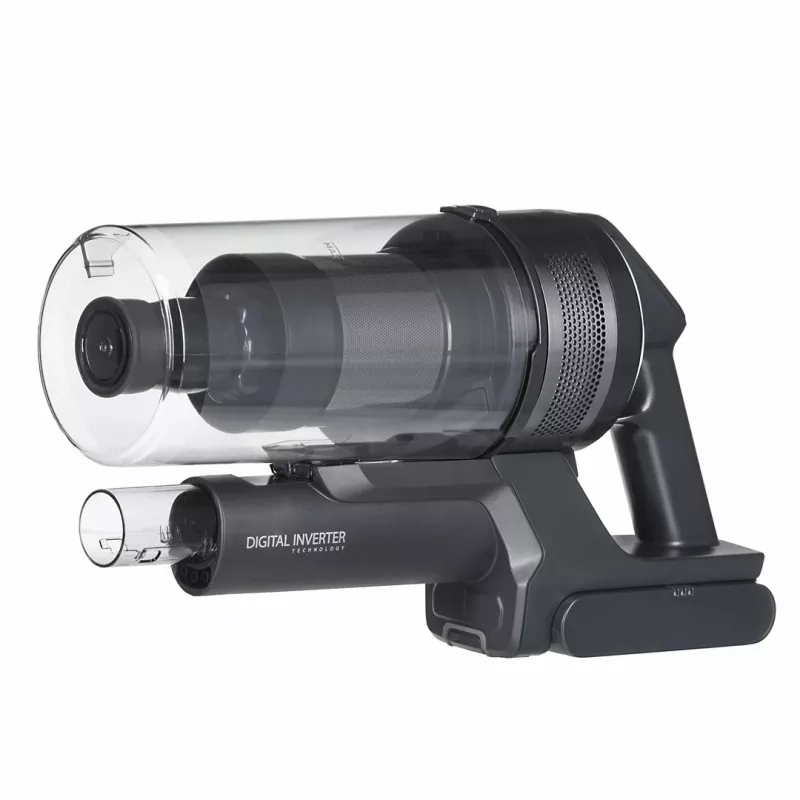 Aspirador vertical Samsung VS15A60AGR5/aspirador elétrico 2 em 1 aspirador vertical bateria seco HEPA sem saco 150 W prateado