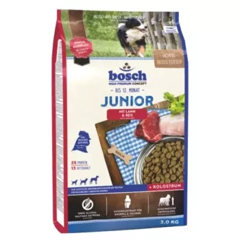 Bosch 15030 alimentação para cachorros cordeiro e arroz 3 kg
