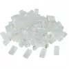 Conector de fio Gembird LC-8P8C-002/100 RJ-45 transparente