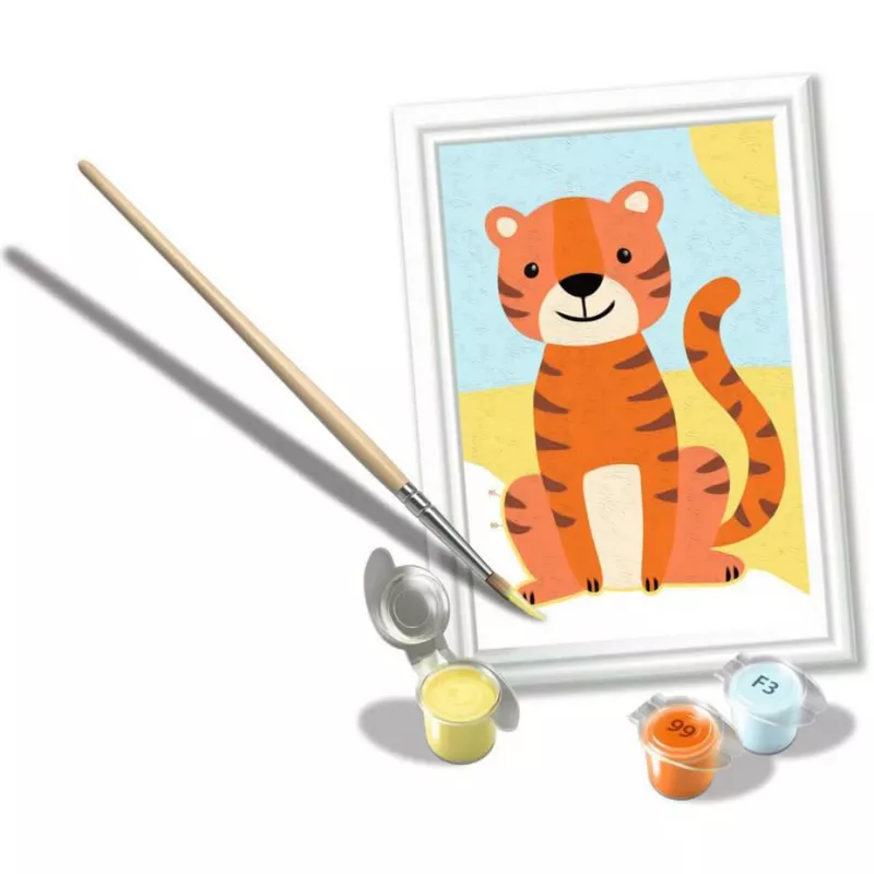 CreArt – Pequeno tigre, Pintura