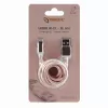 Sbox USB 2.0 8 Pin IPH7-RG dourado rosa
