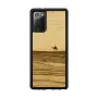 Capa protetora Man and Wood Galaxy Note 20 — terra preto