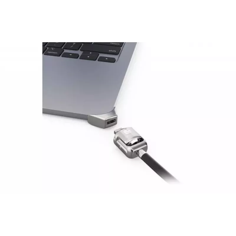 Compulocks Ledge para MacBook Air 13 polegadas M2 e M3 prateado Cadeado para portátil