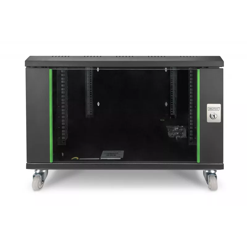 Rodas com fecho Digitus DN-19 CASTOR-WM para armários de montagem em parede