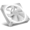 Ventoinha de caixa NZXT F120 RGB 120 mm branca, 4 pinos, 1800 rpm, 50,18 CFM, 18 LEDs