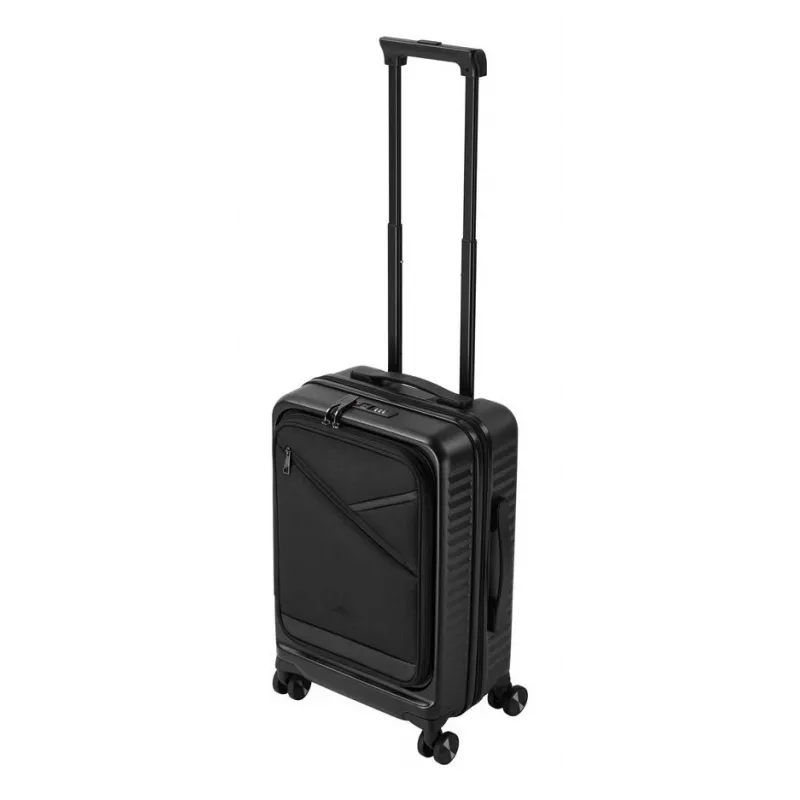 Trolley de cabina rígido Rivacase 20 polegadas modelo 8180, trolley para portátil com rodas