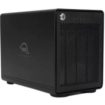 ThunderBay 4 (preto, caixa externa para disco de 4 baias Thunderbolt 3)