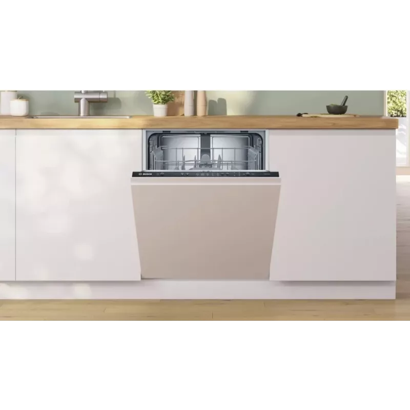 Máquina de lavar louça encastrável Bosch SMV25AX07F, 12 conjuntos de louça, 46 dB, 60 cm totalmente integrada
