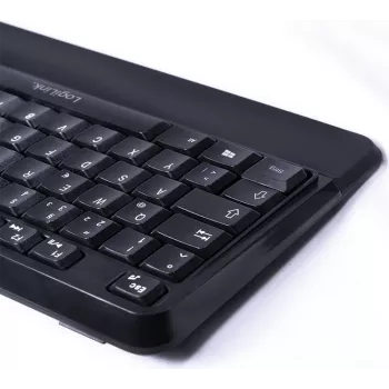 LogiLink – Conjunto de teclado e rato – sem fios – 2,4 GHz – alemão