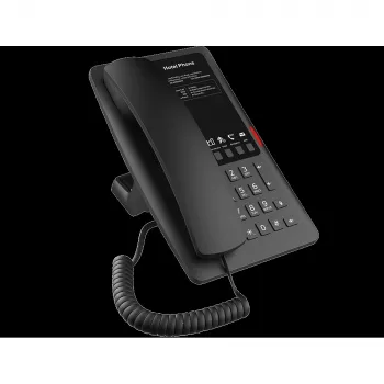 Telefone IP Fanvil H4W-preto – áudio HD, suporte Wi‑Fi