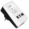 Caixa de proteção contra sobretensões Eaton Protection Box 1 FR — 1 tomada Type-E, 220–250 V, 16 A, 4000 W, preta, compacta