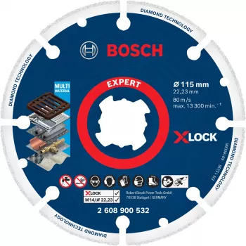 Bosch 2 608 900 532 acessório para rebarbadora disco de corte