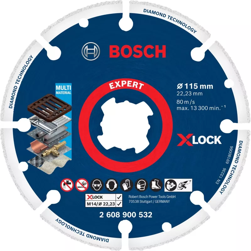 Bosch 2 608 900 532 acessório para rebarbadora disco de corte