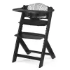 Almofada de assento para cadeira alta kinderkraft ENOCK – preto e branco