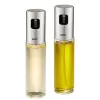GEFU NEVA Dispensador de óleo/vinagre 0,1 l garrafa vidro, plástico, aço inoxidável aço inoxidável, transparente