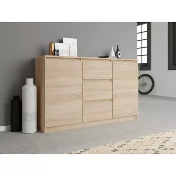 Cómoda Topeshop 2D3S DĄB SONOMA