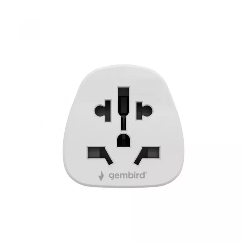 Adaptador de tomada GEMBIRD A-AC-ITMINTF 10 A — adaptador universal para tomada italiana