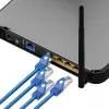 Cabo de rede LAN patch cord Extralink Cat.6A S/FTP 2m, cobre twisted pair 10Gbit/s